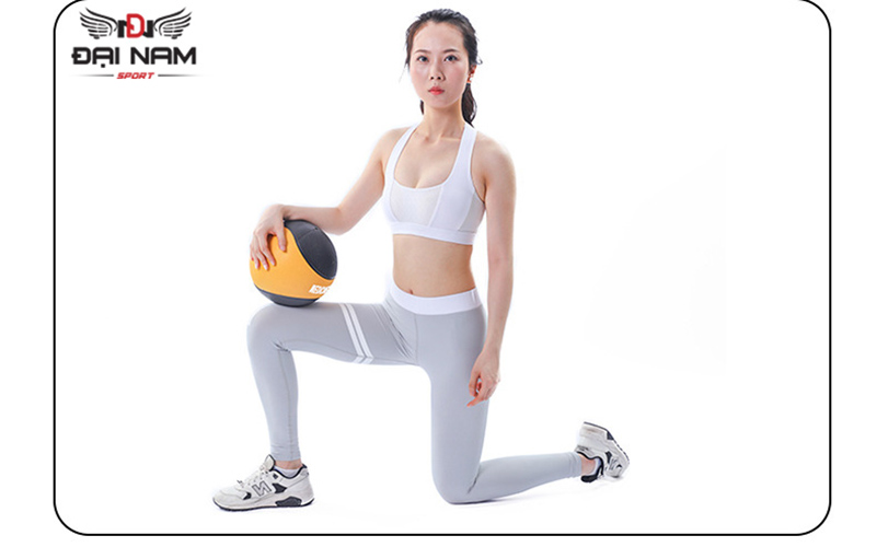 Bóng Tạ Tập Thể Lực,Tập Gym,Tập Yoga 4kg Chất Liệu Cao Su Đặc Hàng Nhập Khẩu Đại Nam Sport