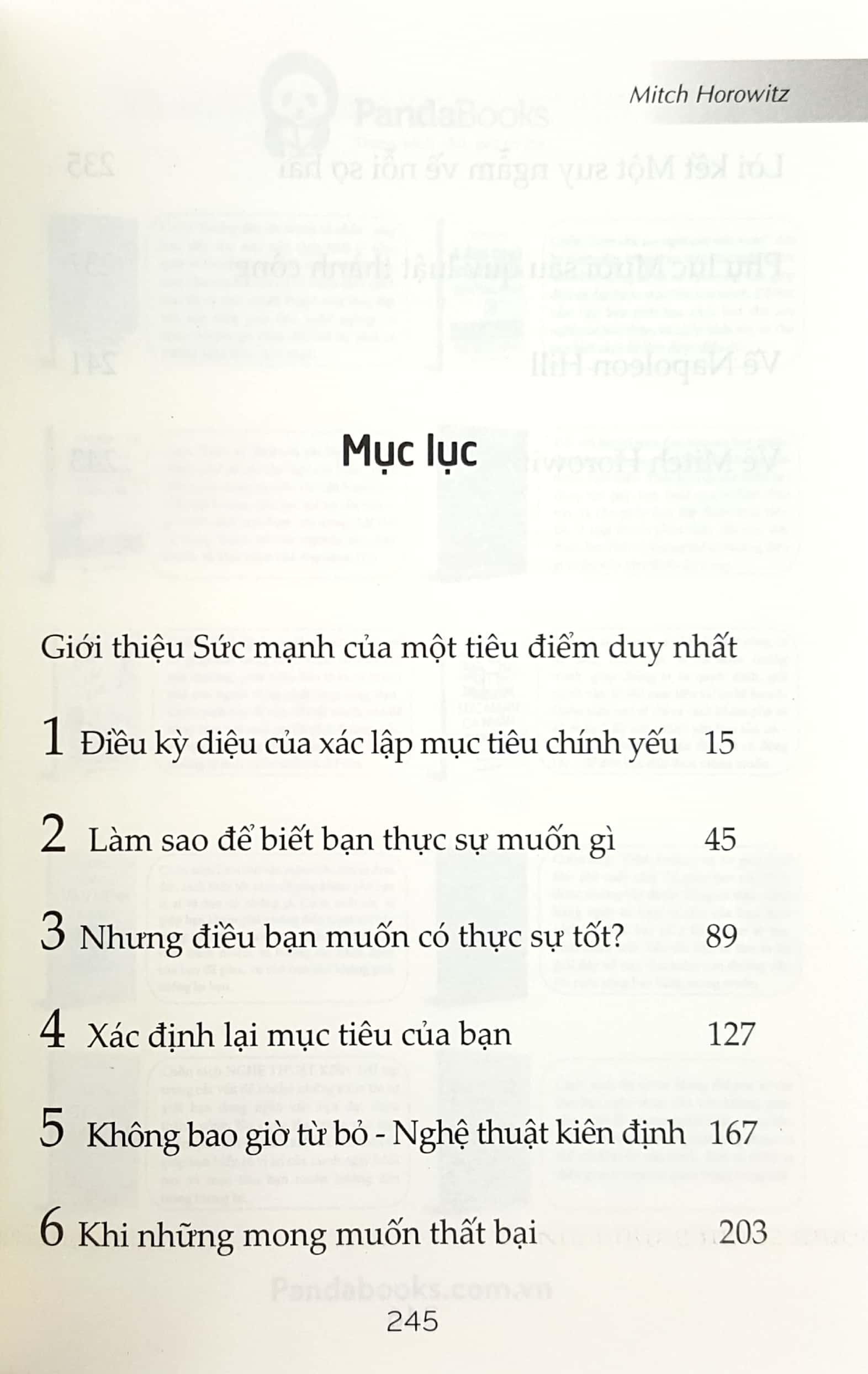 Điều Kỳ Diệu Của Xác Lập Mục Tiêu