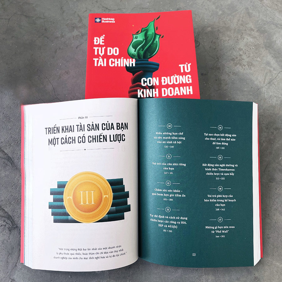 Để Tự Do Tài Chính Từ Con Đường Kinh Doanh - Khởi Tạo, Đầu Tư, Dự Trữ Và Tự Do