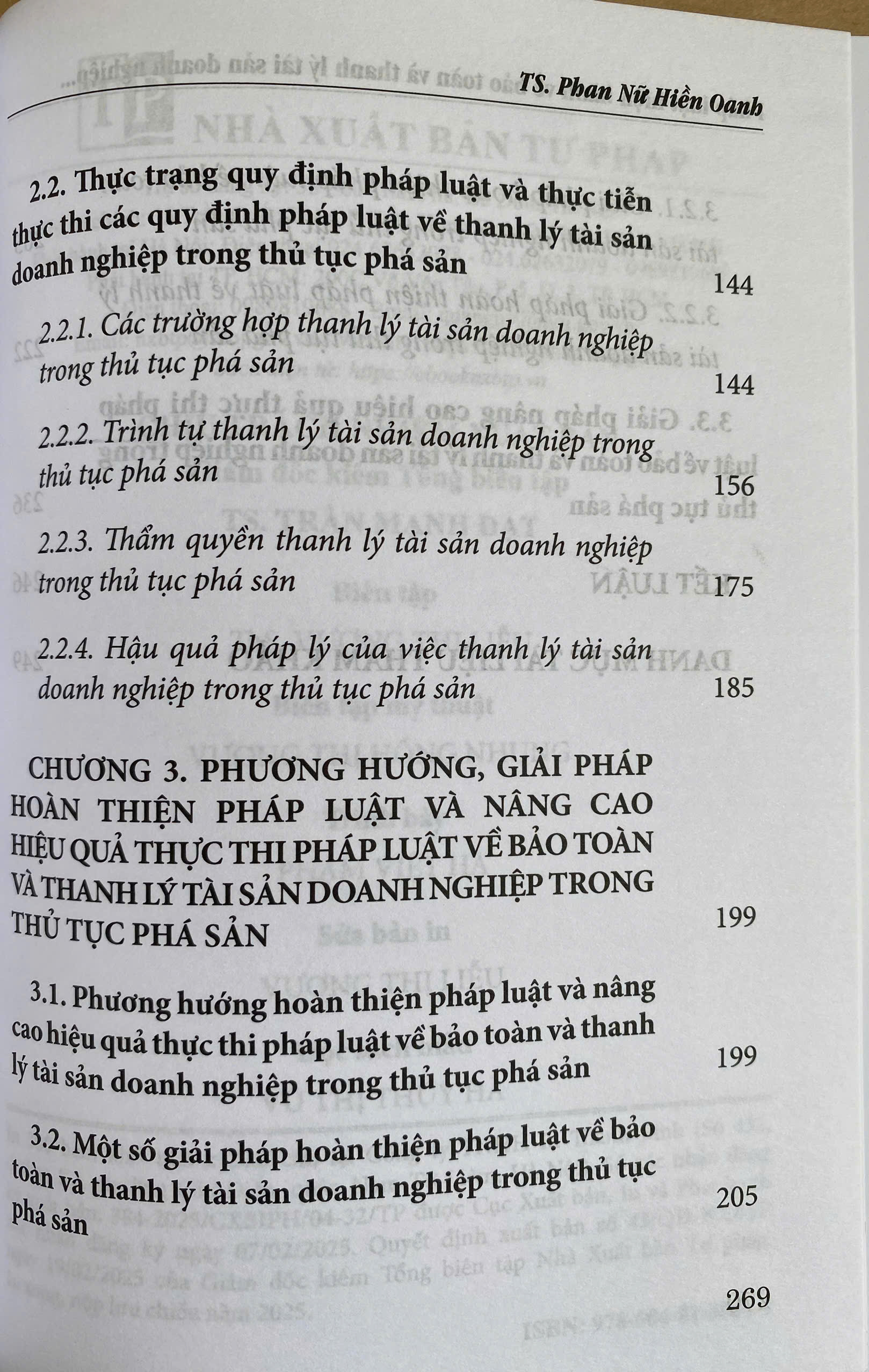Pháp Luật Hiện Hành Về Bảo Toàn Và Thanh Lý Tài Sản Doanh Nghiệp Trong Thủ Tục Phá Sản