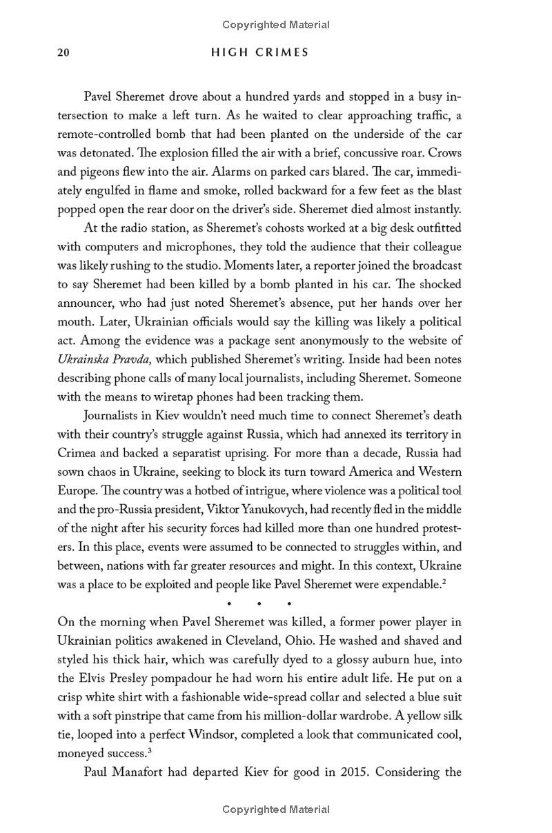 High Crimes: The Corruption, Impunity, And Impeachment Of Donald Trump