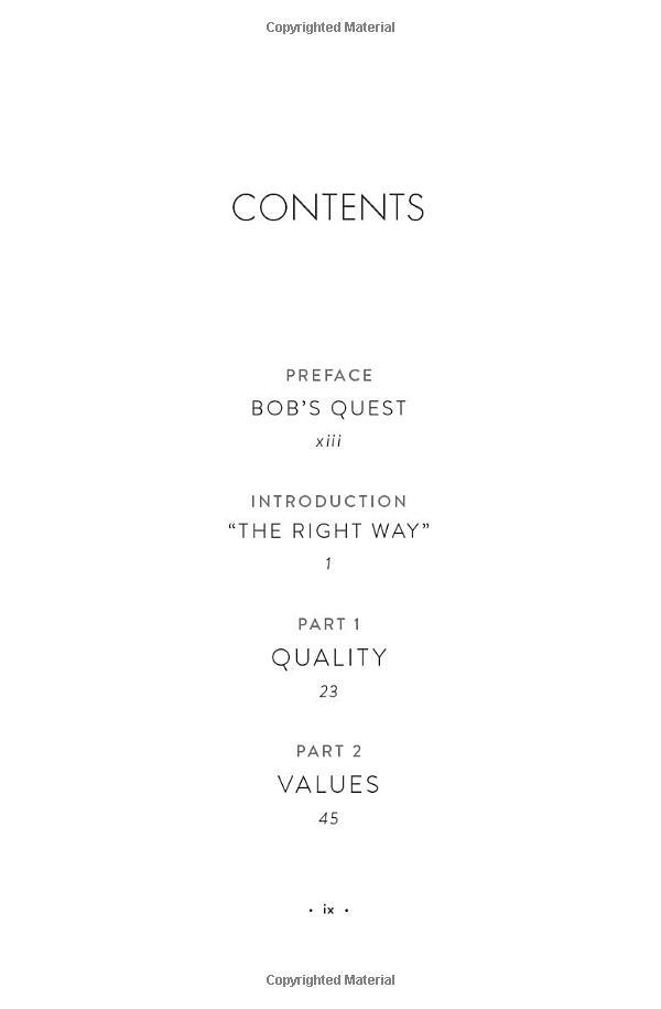 On Quality: An Inquiry Into Excellence: Unpublished And Selected Writings