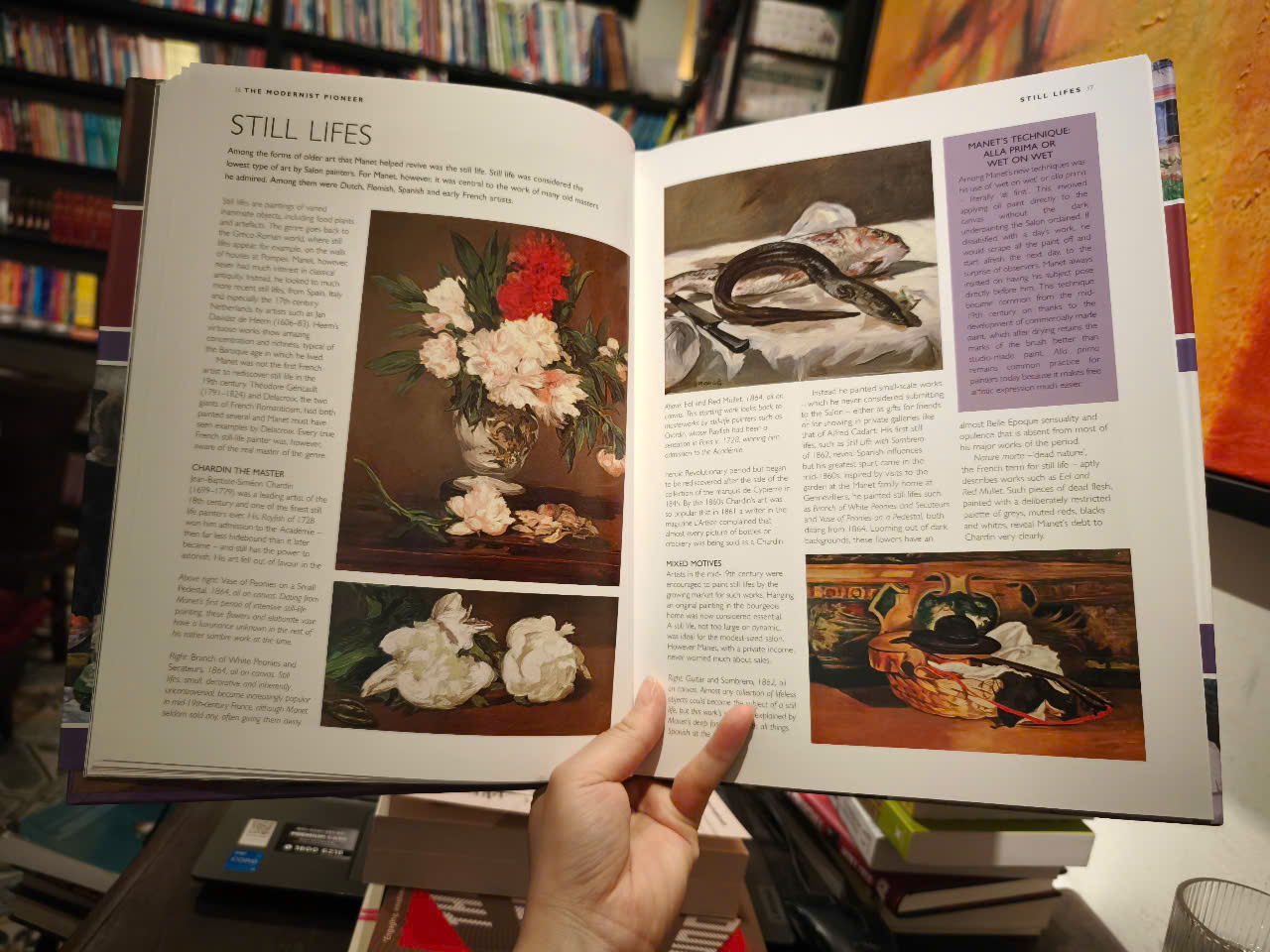 Sách - Manet His Life Works In 500 Images by Nigel Rodgers - Sách Nghệ thuật Tiếng Anh