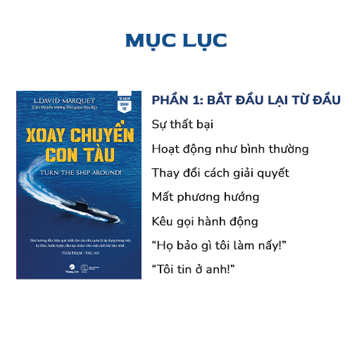 Sách Xoay chuyển con tàu - Turn the Ship Around - Happy Live