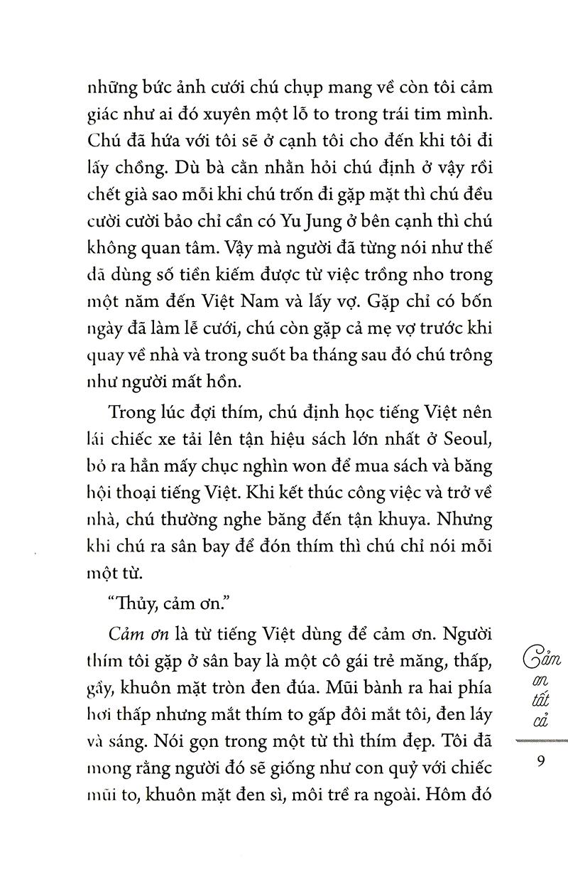 Cảm Ơn Tất Cả