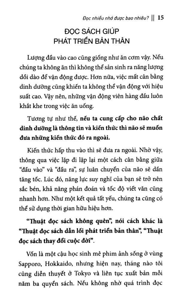 Đọc Nhiều Nhớ Được Bao Nhiêu?
