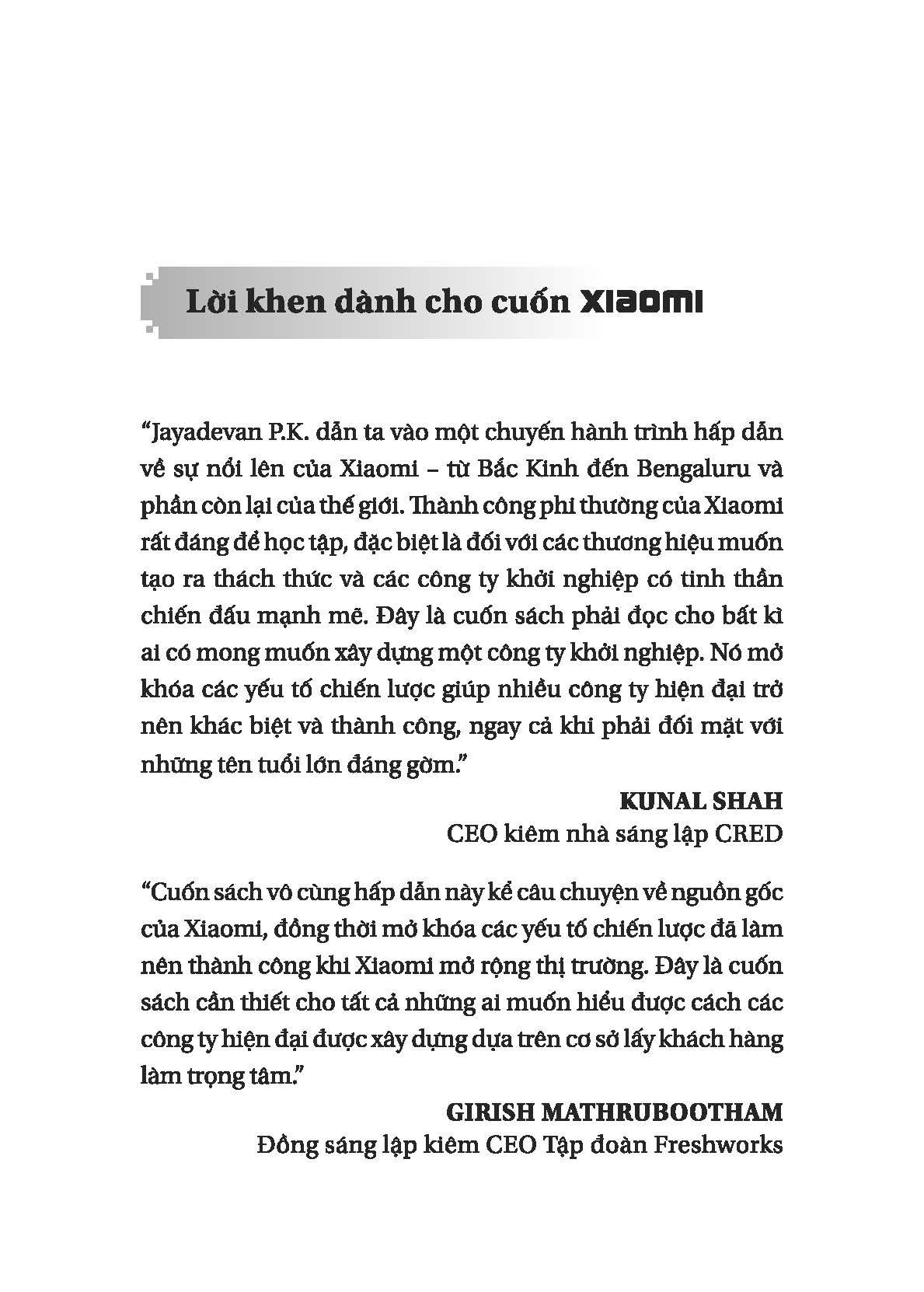 Xiaomi - Hành Trình Một Công Ty Khởi Nghiệp Trở Thành Thương Hiệu Toàn Cầu