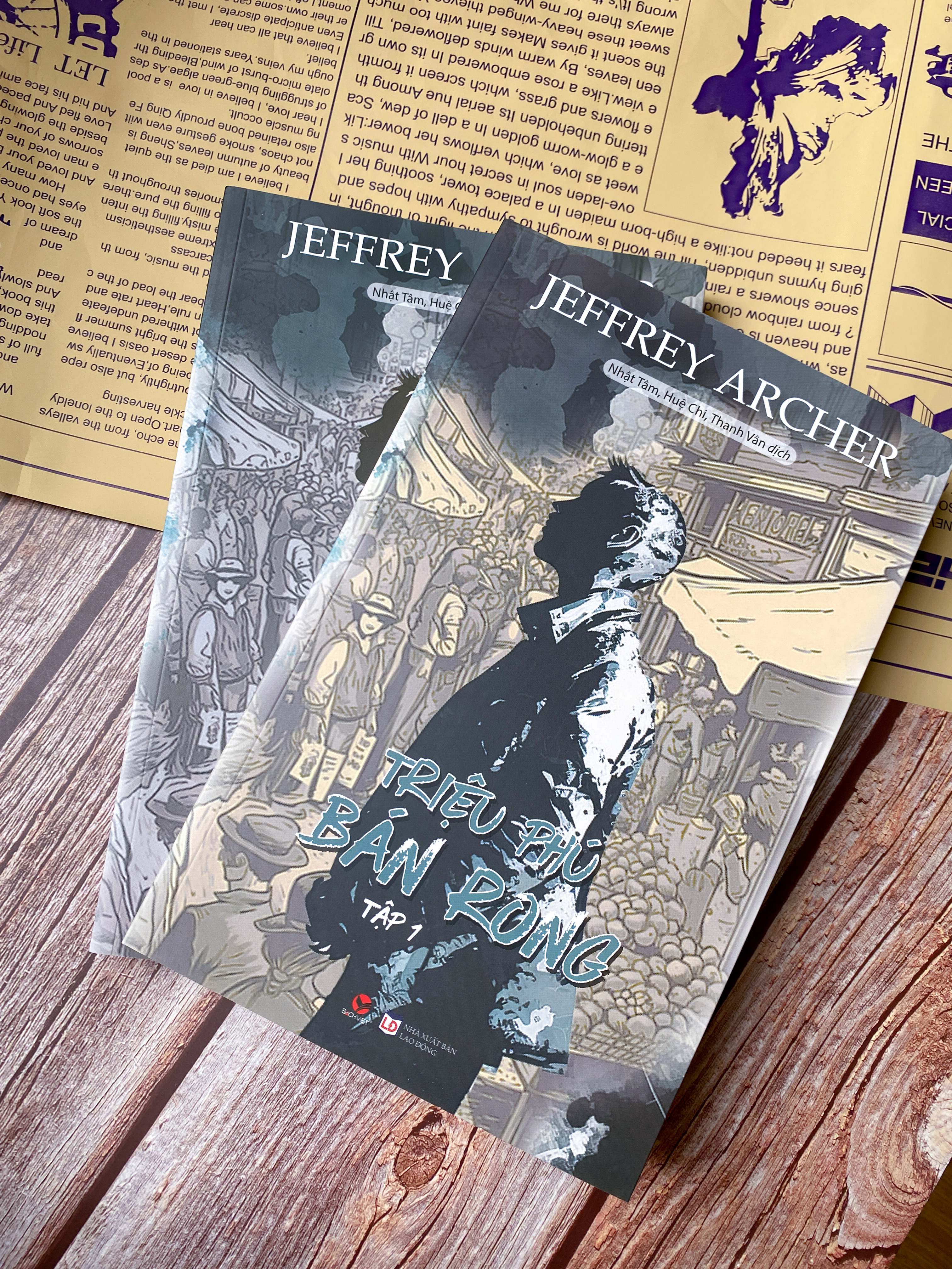 Sách - Triệu Phú Bán Rong (2 Tập) - Jeffrey Archer