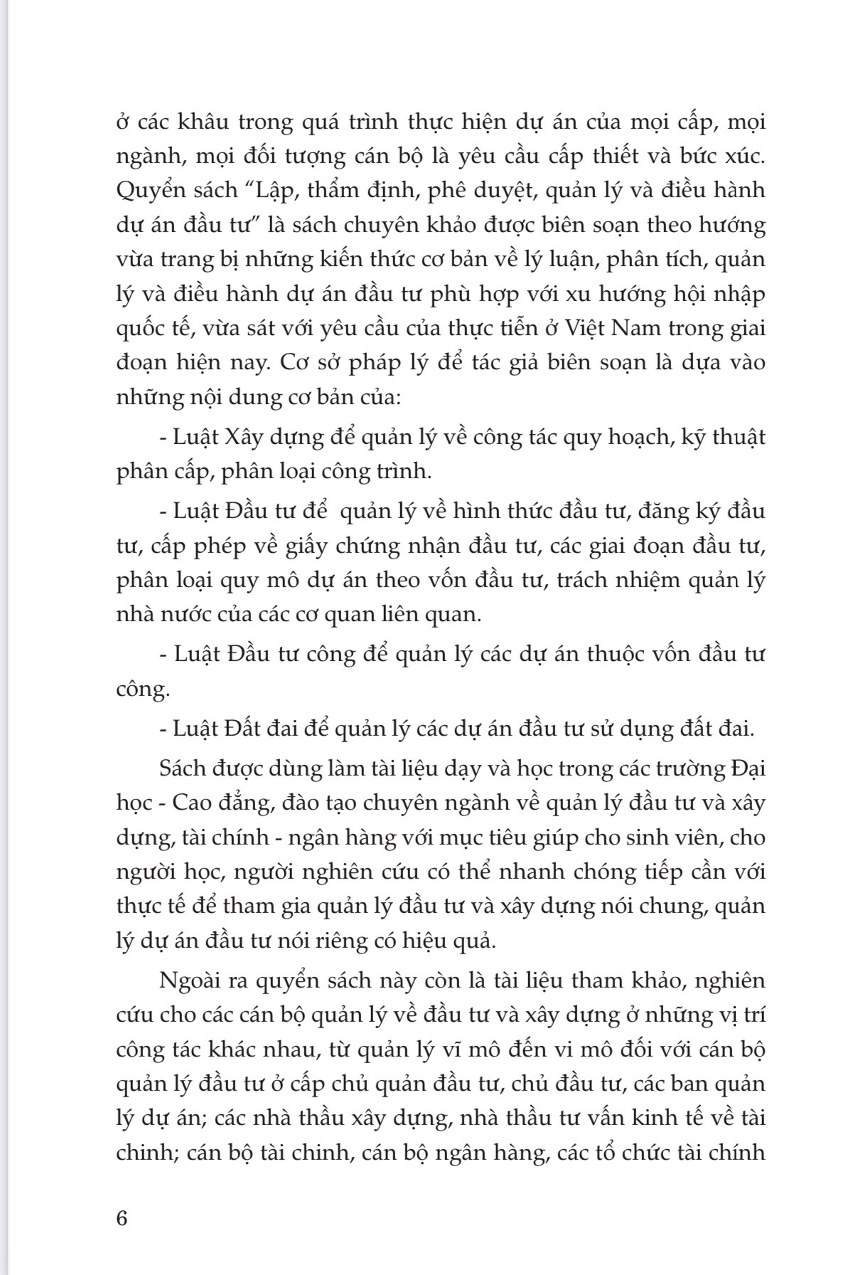 Lập, thẩm định phê duyệt, quản lý & điều hành dự án đầu tư xây dựng (Tái bản lần thứ 1, có sửa chữa bổ sung)