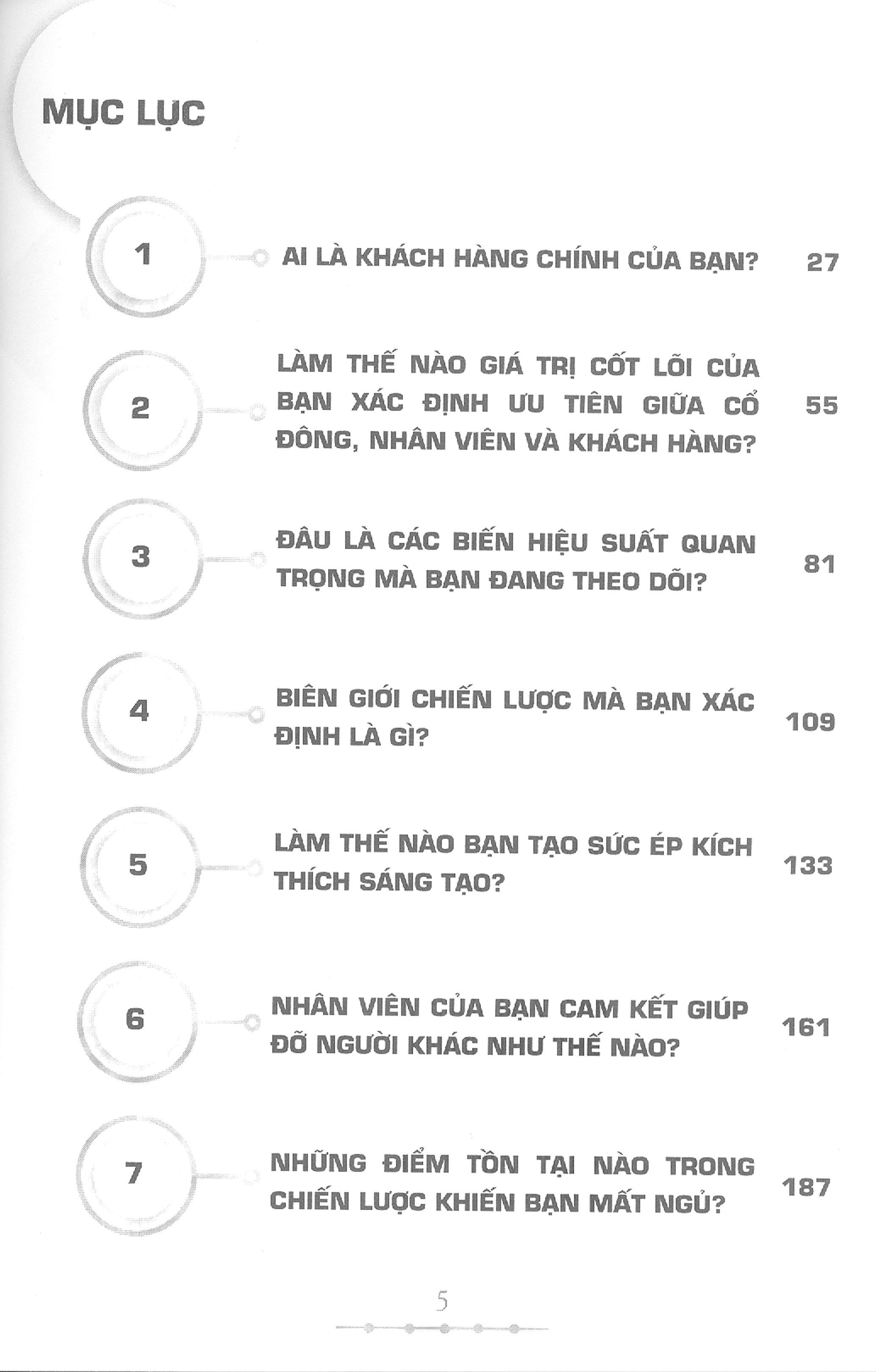 7 Câu Hỏi Chiến Lược - Tiếp Cận Đơn Giản Để Thực Thi Tốt Hơn