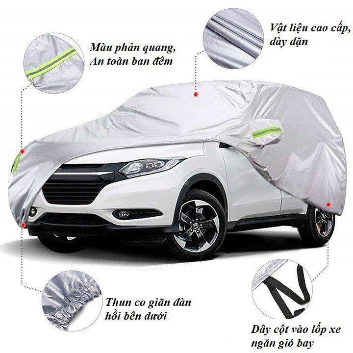 Bạt trùm xe ô tô Subaru XV vải dù oxford cao cấp áo trùm che phủ xe hơi, bạc phủ xe ô tô chống nóng,mưa,bụi