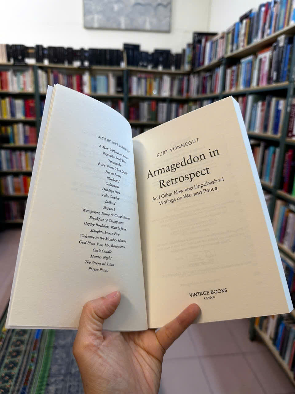 Sách - Armageddon in Retrospect by Kurt Vonnegut - Sách ngoại văn