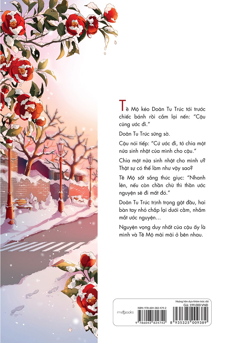 Hoàng Hôn Dựa Khóm Trúc Dài - Tặng Kèm Bookmark