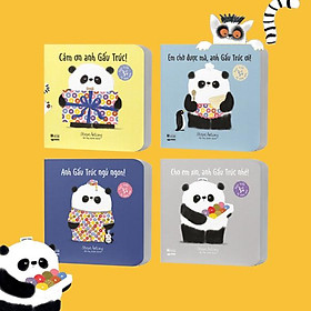 Bộ Sách Kỹ Năng Mềm - Anh Gấu Trúc - Bìa Cứng (Bộ 4 Cuốn)