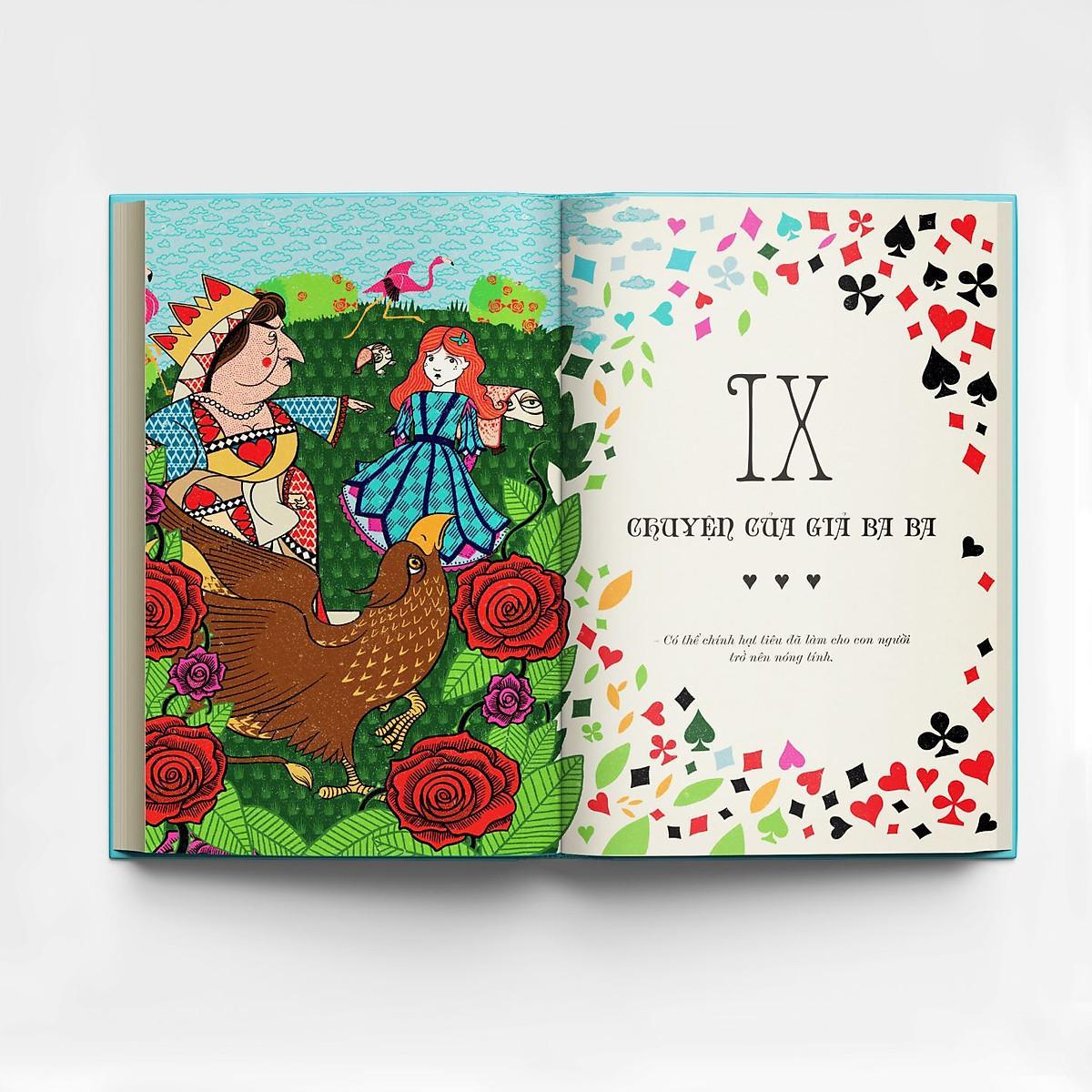 Sách - Alice Ở Xứ Sở Diệu Kì Và Alice Ở Xứ Sở Trong Gương - Bìa Cứng - Đông A