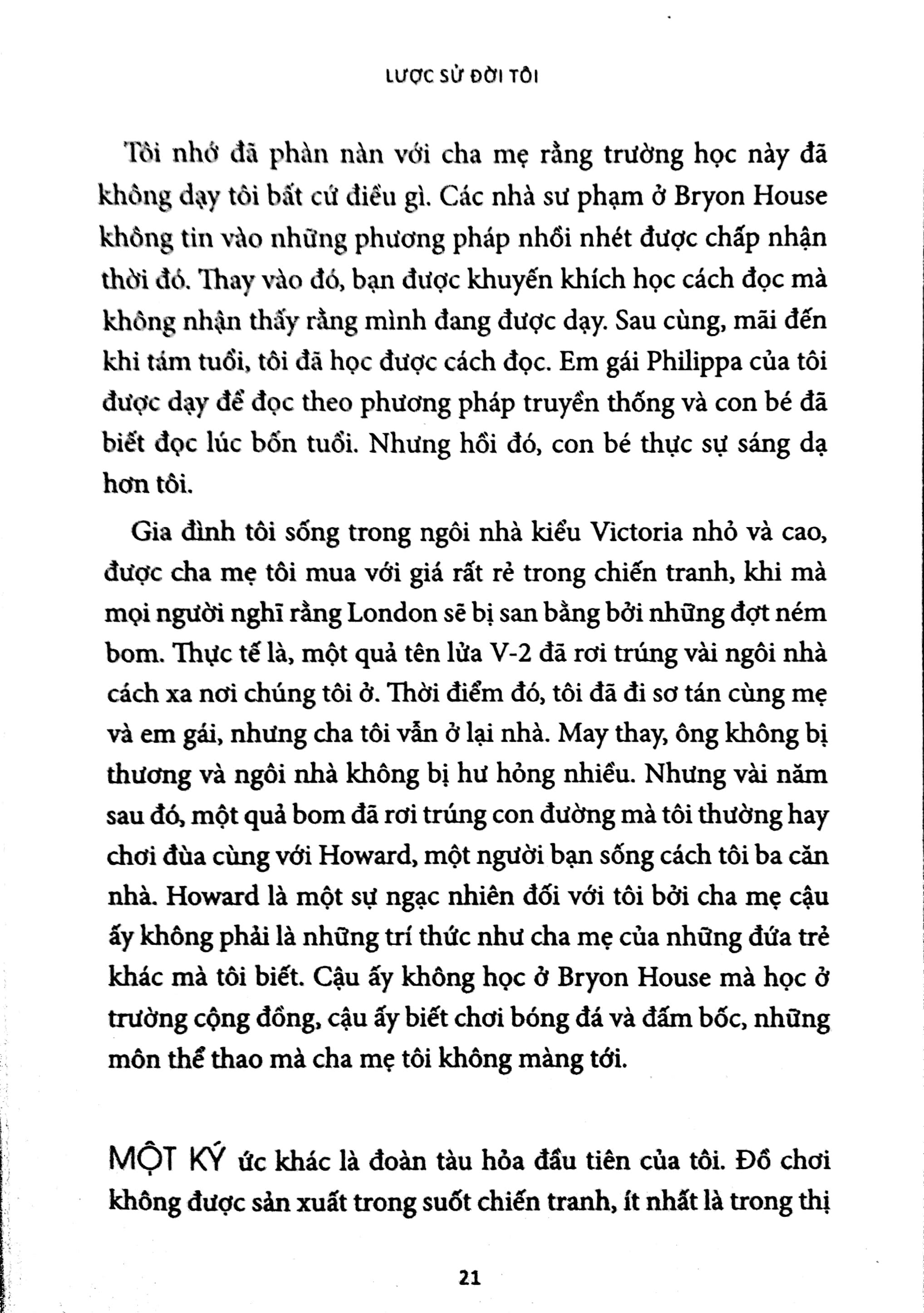 Lược Sử Đời Tôi