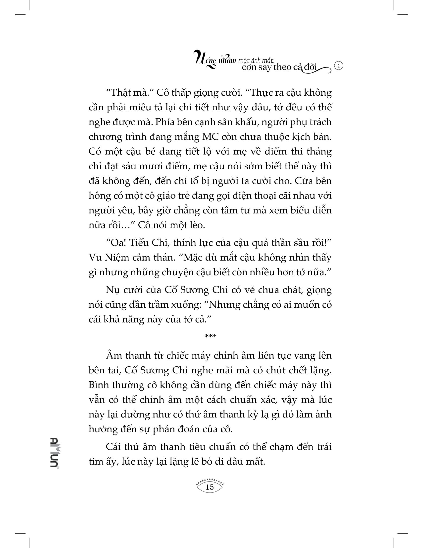 Uống Nhầm Một Ánh Mắt, Cơn Say Theo Cả Đời Tập 1