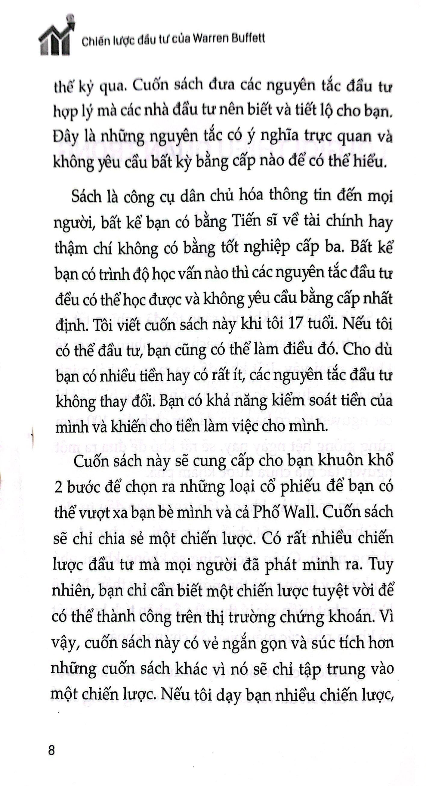 Chiến Lược Đầu Tư Của Warren Buffett