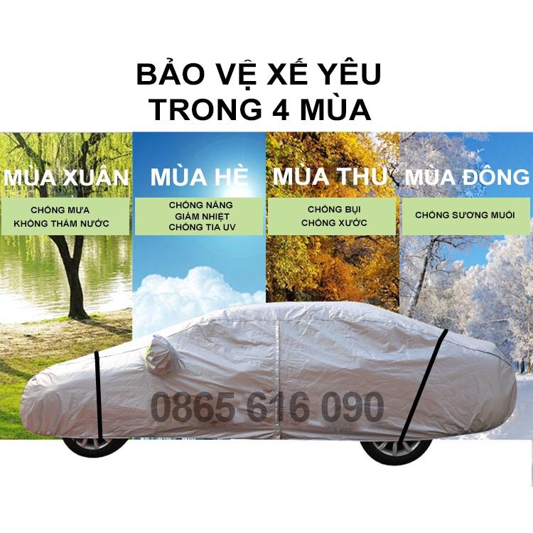 Bạt trùm xe ô tô Subaru XV vải dù oxford cao cấp áo trùm che phủ xe hơi, bạc phủ xe ô tô chống nóng,mưa,bụi