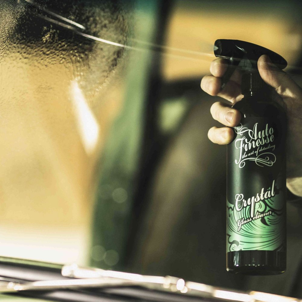 Crystal Glass cleaner 500ml - Dung dịch vệ sinh kính ô tô.Hiệu Auto Finesse