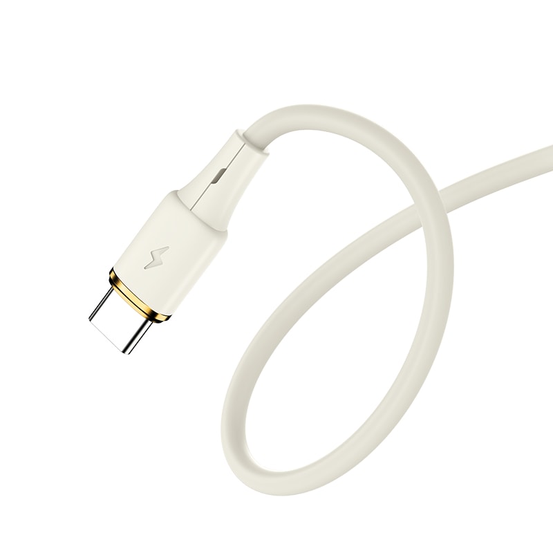 Dây sạc nhanh ô tô PD65W 2 in 1 LANEX LS46T (Type-C + Lightning) hàng chính hãng
