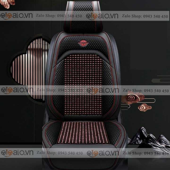 Áo trùm lót bọc ghế da xe ô tô Daewoo Matiz da hạt gỗ tự nhiên CAO CẤP