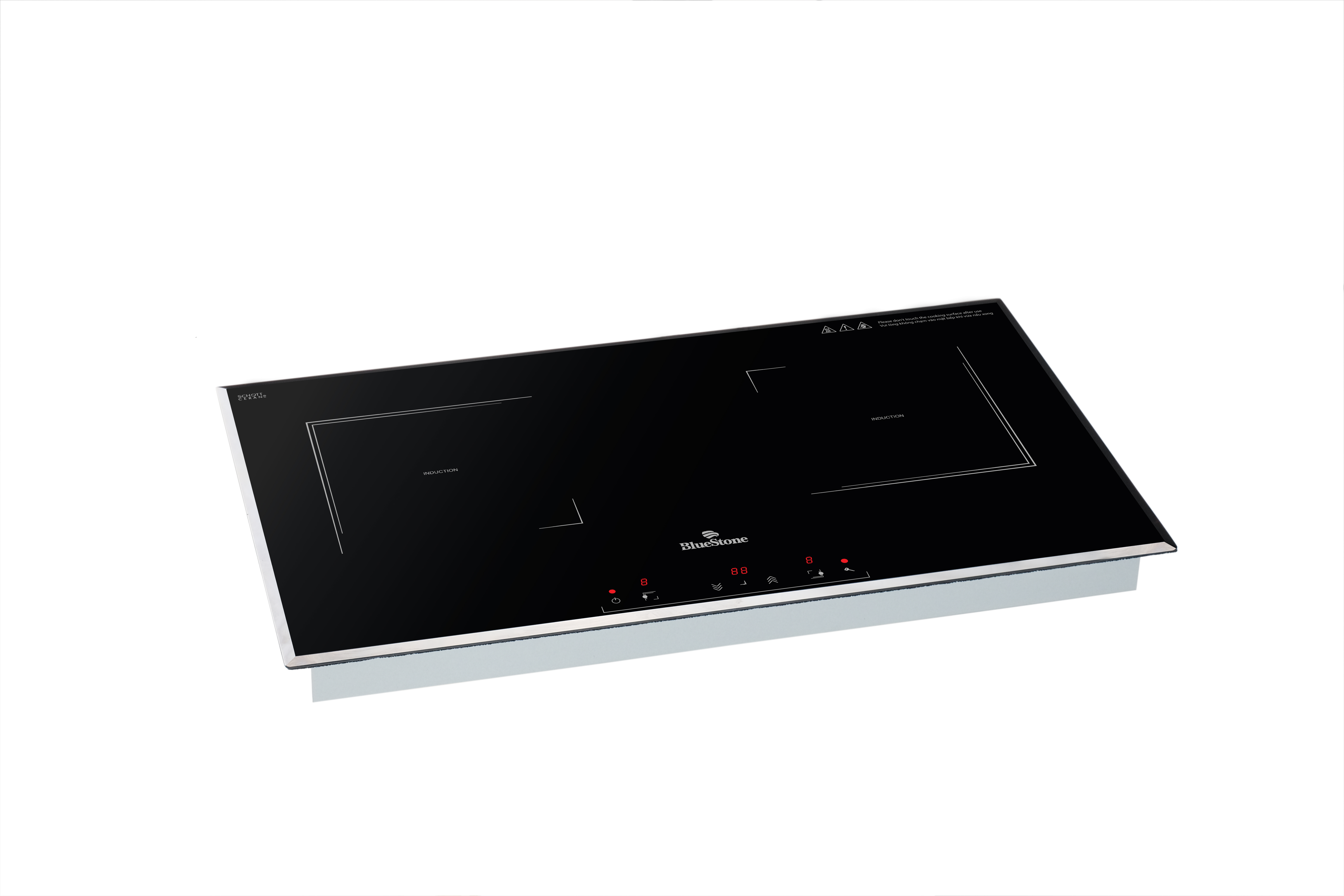Bếp âm từ đôi BlueStone ICB-6833 (4000W) - Hàng chính hãng