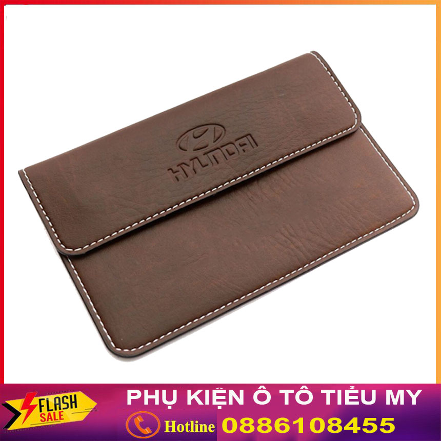 Ví Đựng Giấy Tờ Xe Ô Tô Giấy Đăng Kiểm Ô Tô Da Pu Cao Cấp Logo VINFAST Bền Đẹp, Kích Thước Nhỏ Gọn