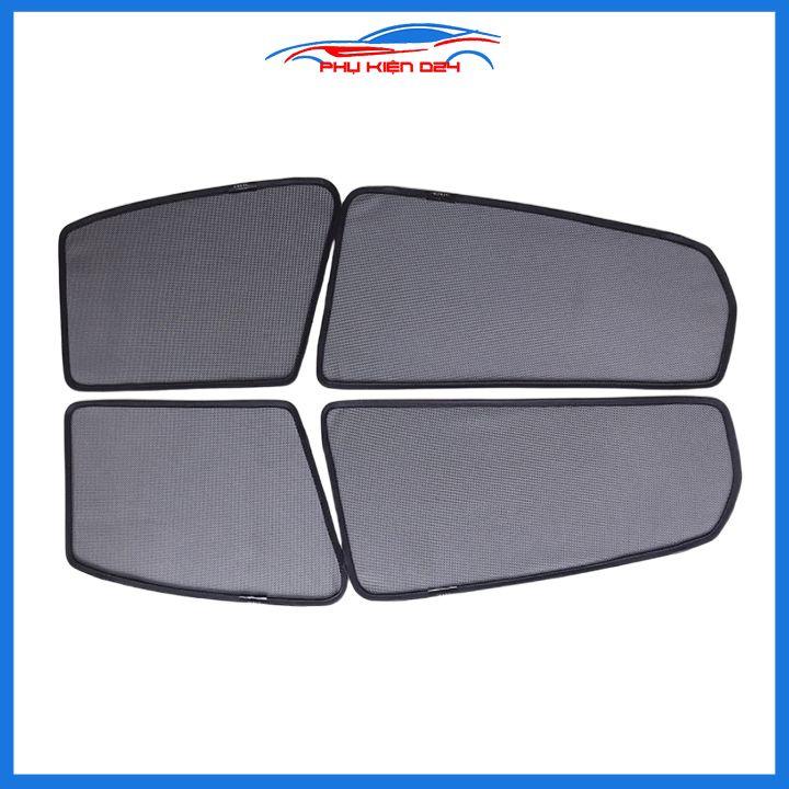 Bộ 4 rèm chắn nắng nam châm Civic 2016-2017-2018-2019 khung cố định chống tia UV