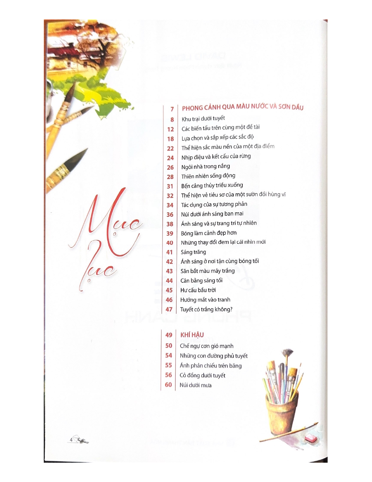 Bí Quyết Vẽ Phong Cảnh