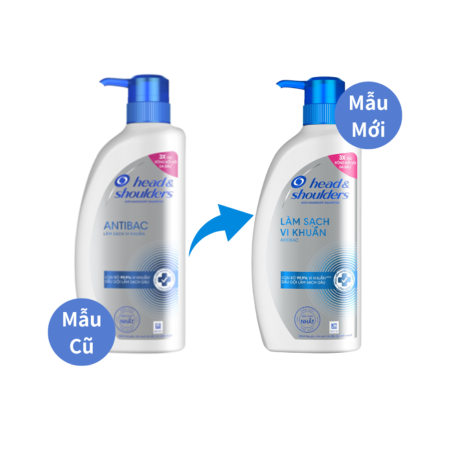 Dầu Gội HEAD & SHOULDERS Chai 625ml