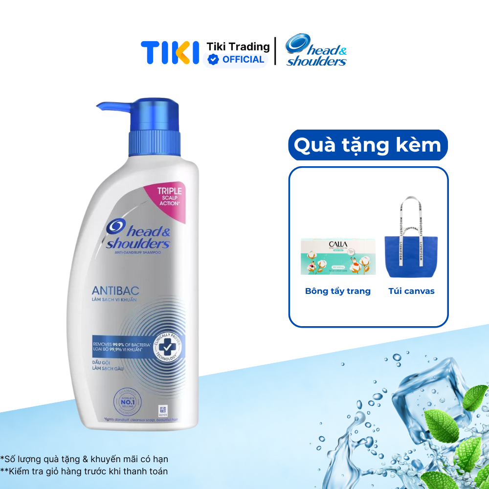Dầu Gội HEAD & SHOULDERS Chai 625ml