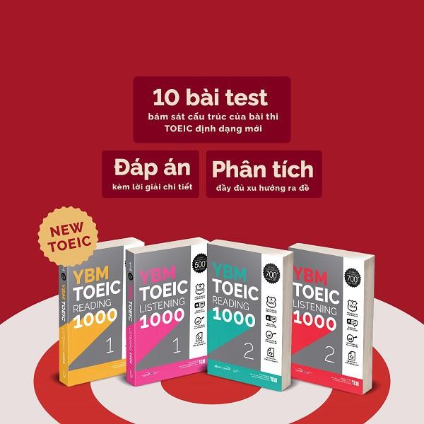 YBM Actual Toeic Tests RC 1000 Vol 1 - Bản Quyền