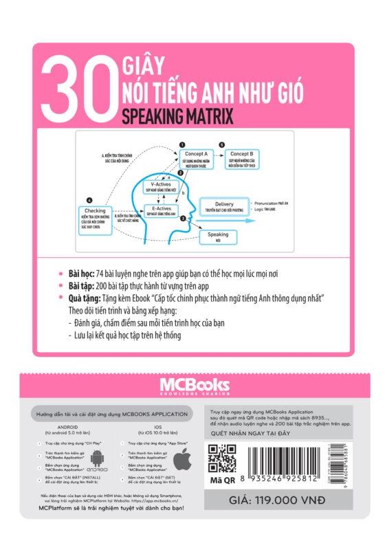 Speaking Matrix - 30 Giây Nói Tiếng Anh Như Gió