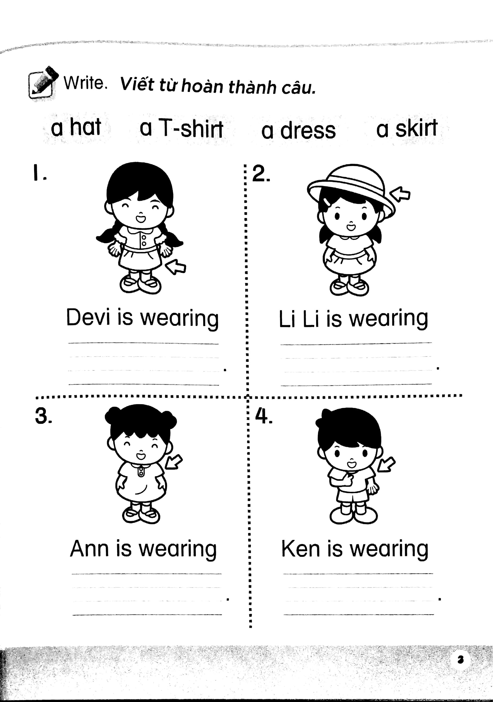 Học Tiếng Anh Siêu Thú Vị : Sách Luyện - Tập 4