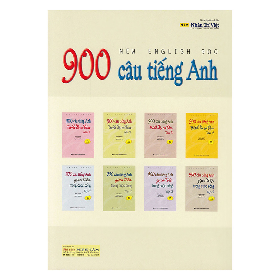 900 câu tiếng Anh trình độ cơ bản - Tập 2
(Quét mã QR để nghe file MP3)