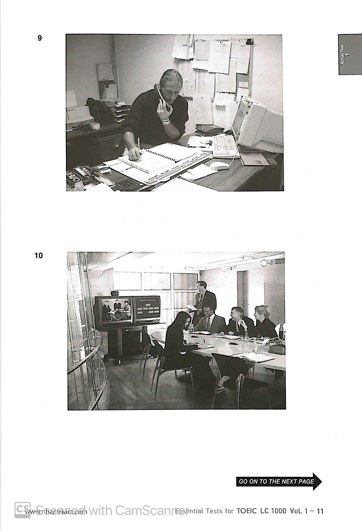 Essential Test For TOEIC LC 1000 Vol 1 (Kèm CD)
