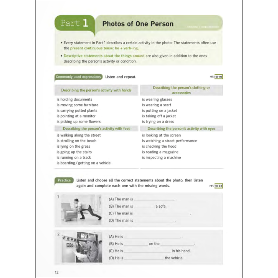 Toeic Preparation LC + RC Volume 2 (Kèm file MP3)