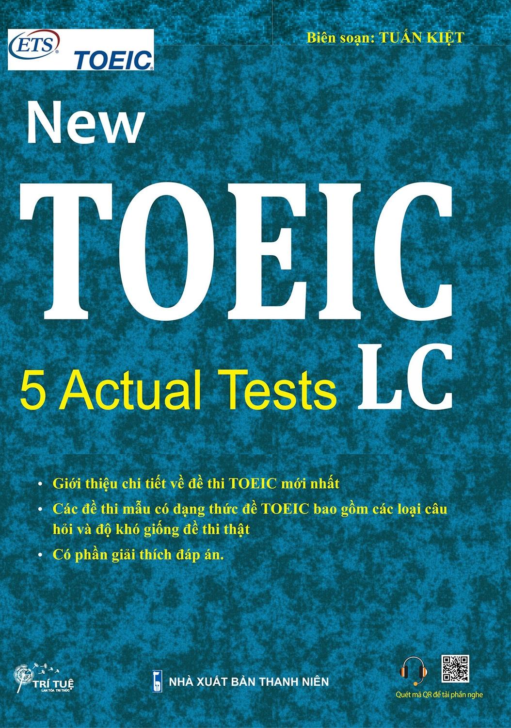 New Toeic - 5 Actual Tests - LC (Tái Bản)