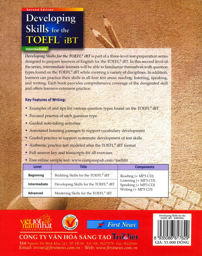 Developing Skills For The Toefl IBT - Writing