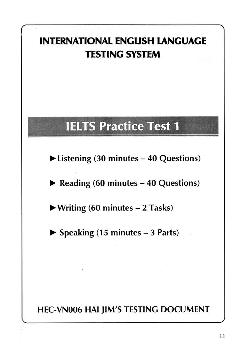 Expert On Cambridge IELTS Practice Tests 4 (Kèm CD)