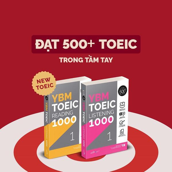 YBM Actual Toeic Tests RC 1000 Vol 1 - Bản Quyền