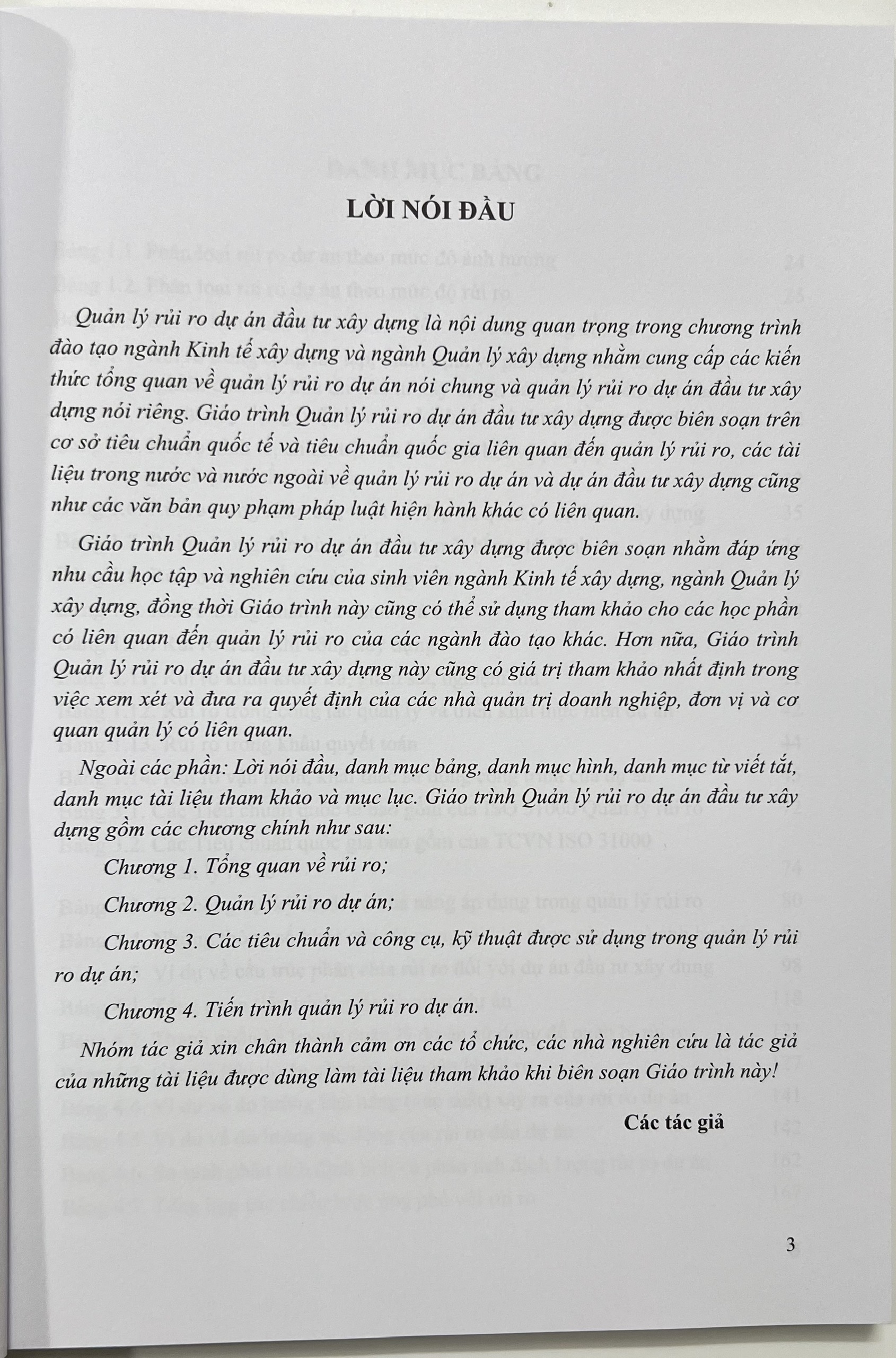 Sách - Giáo Trình Quản Lý Rủi Ro Dự Án Đầu Tư Xây Dựng