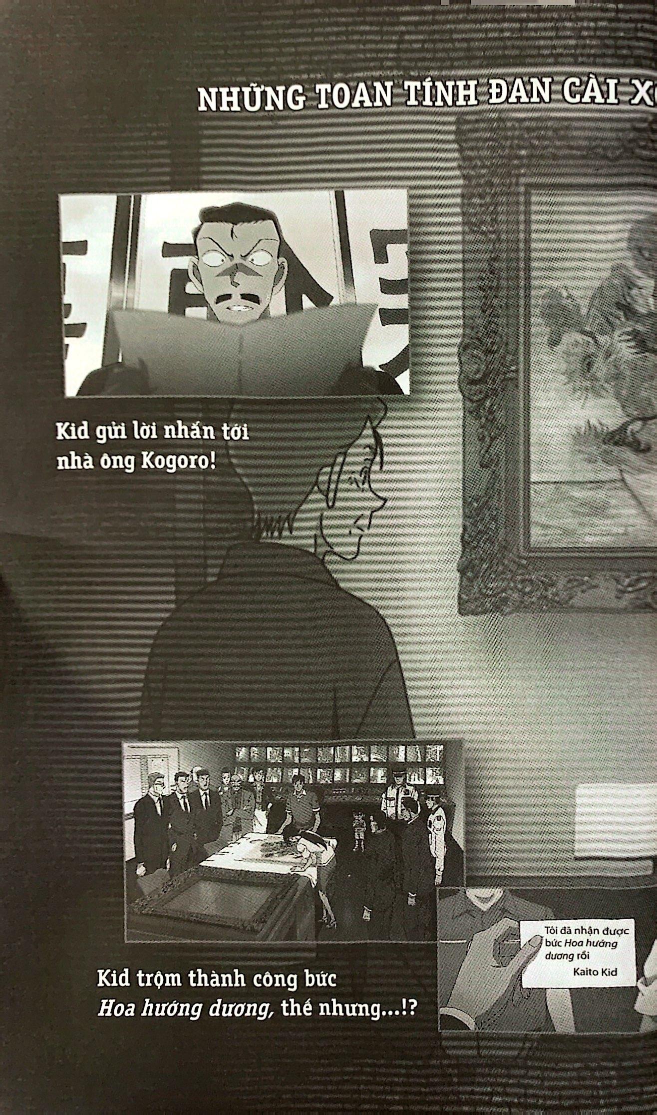 Thám Tử Lừng Danh Conan - Tiểu Thuyết - Hoa Hướng Dương Trong Biển Lửa