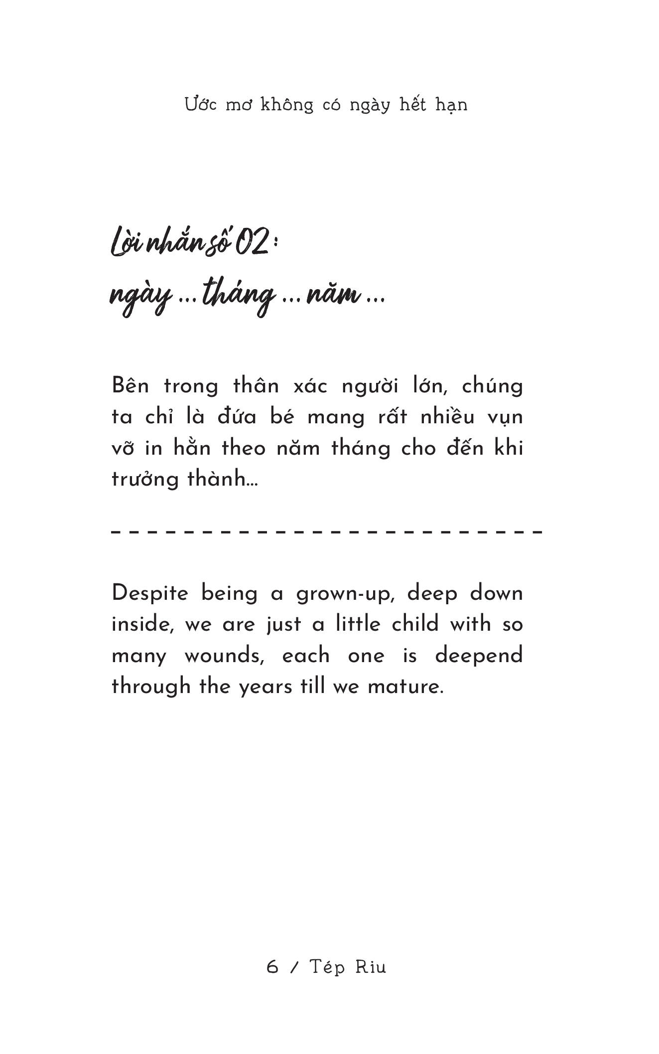 Combo 3 cuốn sách song ngữ Just For Youth + A Hug For Not Giving Up + The Journal To Grow Up