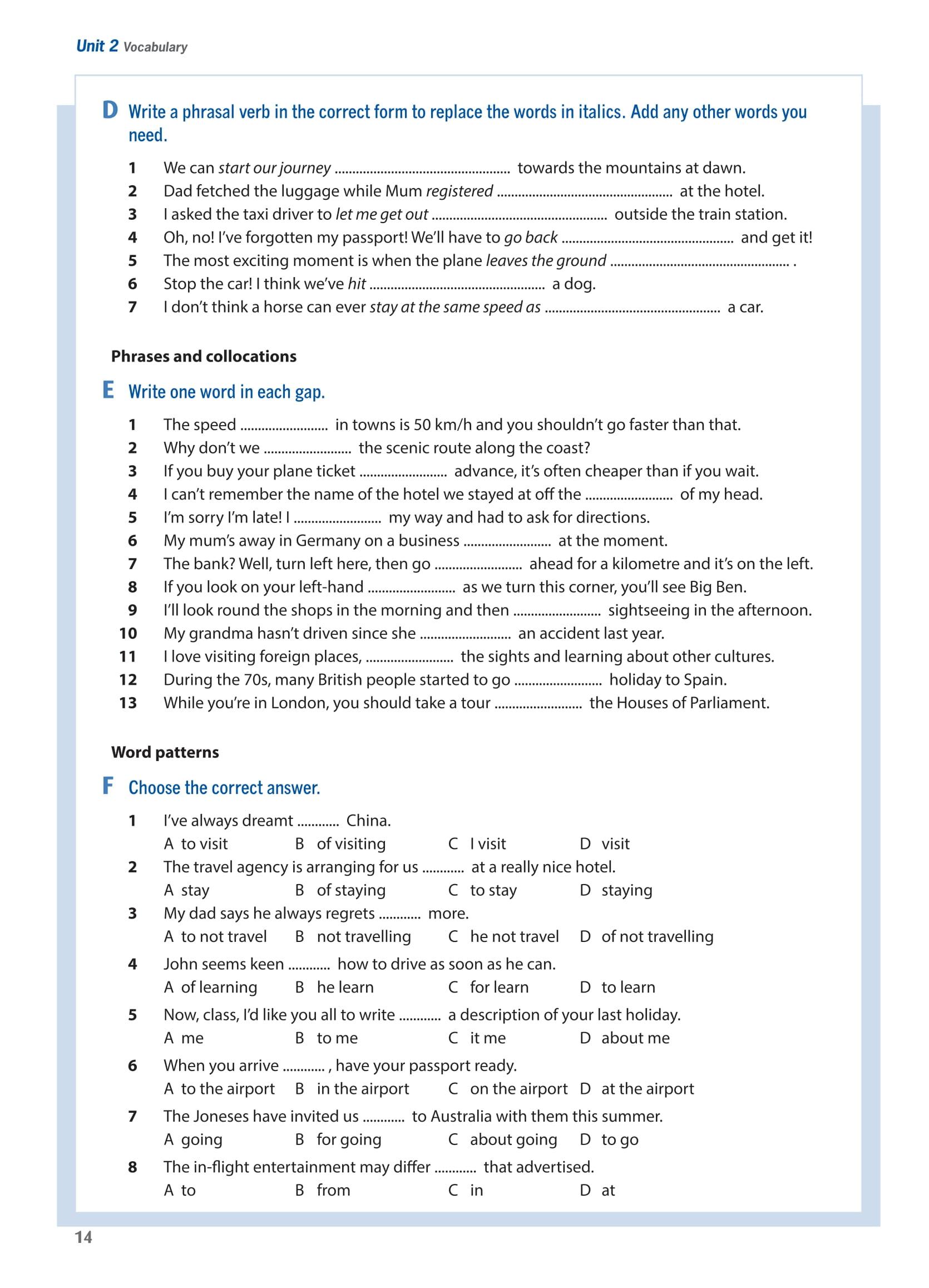 Destination B2 - Grammar And Vocabulary with Answer Key (Tái Bản)