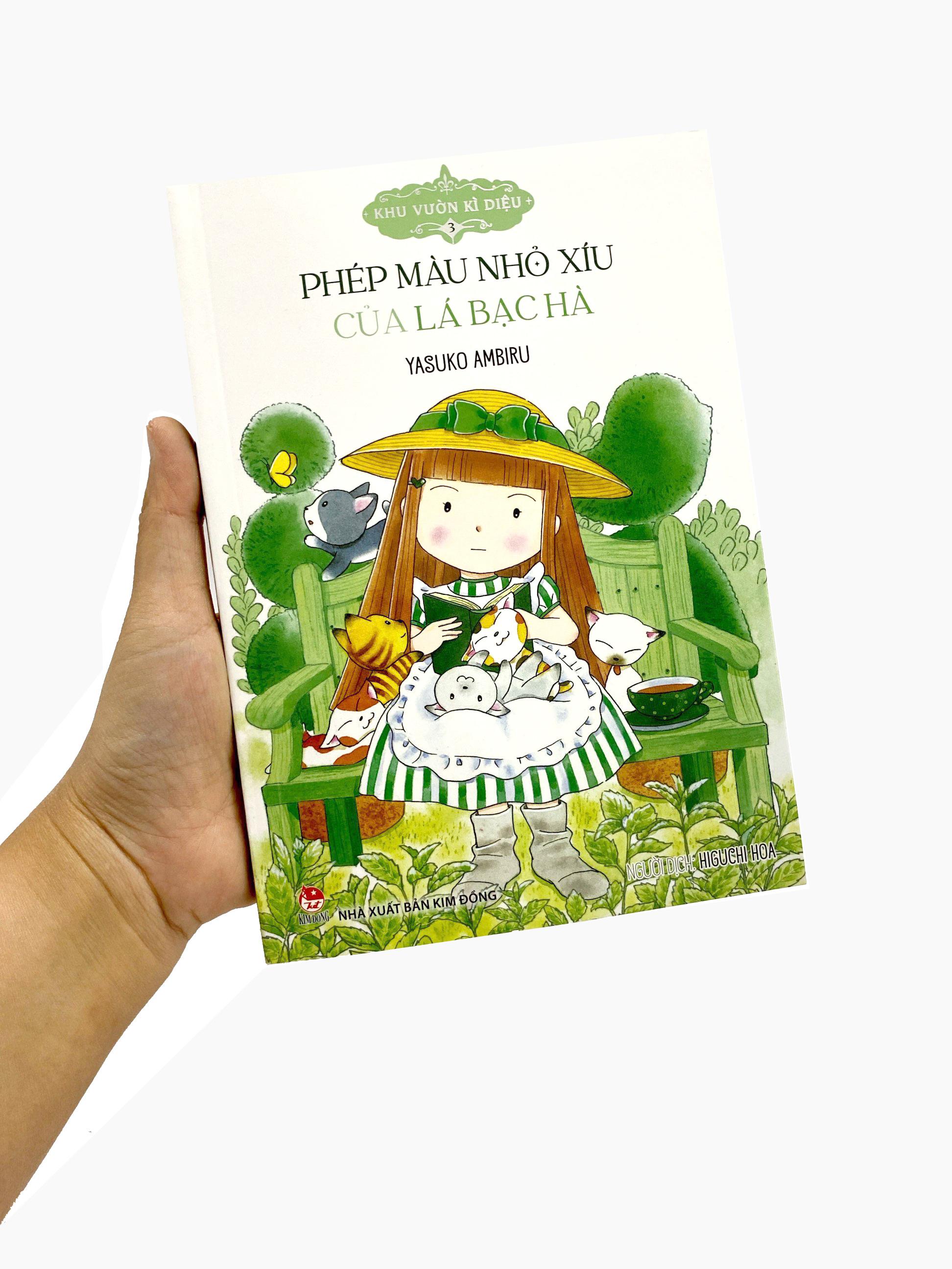Sách - Khu Vườn Kì Diệu - Tập 3 - Phép Màu Nhỏ Xíu Của Lá Bạc Hà (Tái Bản 2024)
