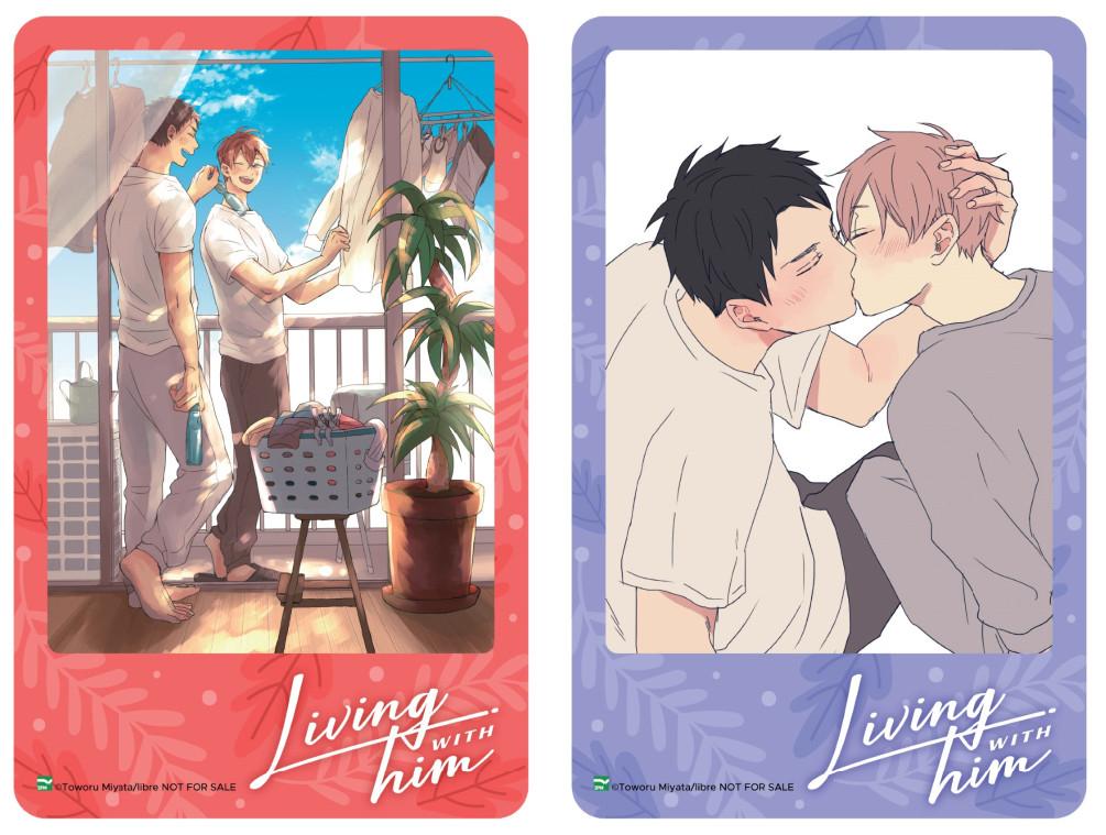 Sách - Living With Him - Cuộc Sống Có Cậu Kề Bên - Bản Đặc Biệt - Tặng Kèm Set 2 Clear Card