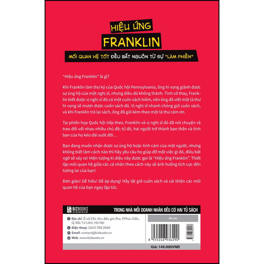 Hiệu ứng Franklin: Mối quan hệ tốt đều bắt nguồn tự sự "làm phiền"