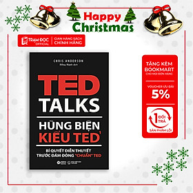 Trạm Đọc Official | Hùng Biện Kiểu Ted 1: TED TALKS: Bí quyết diễn thuyết trước đám đông "chuẩn" TED